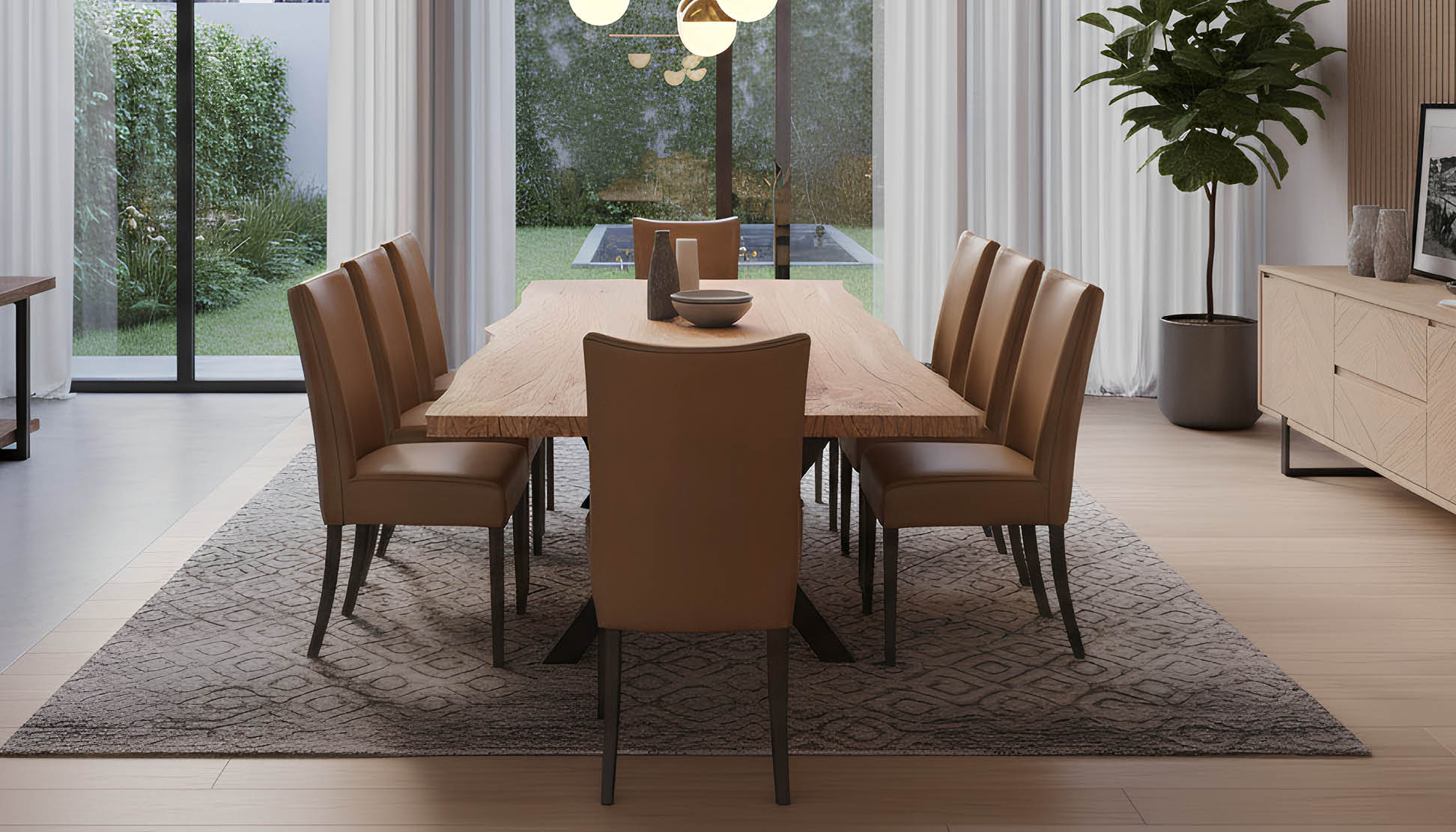Chelsea Dining Table with Chobe Chair